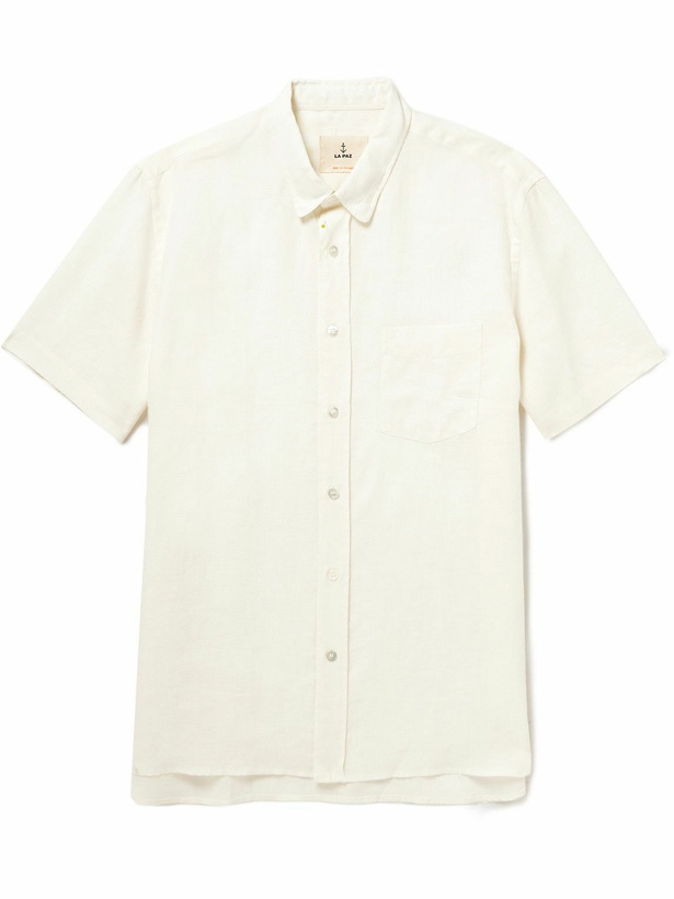 Photo: La Paz - Ribeiro Slim-Fit Linen Shirt - Neutrals