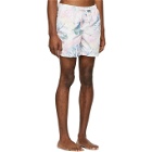 Bather Multicolor Acid Tie-Dye Swim Shorts