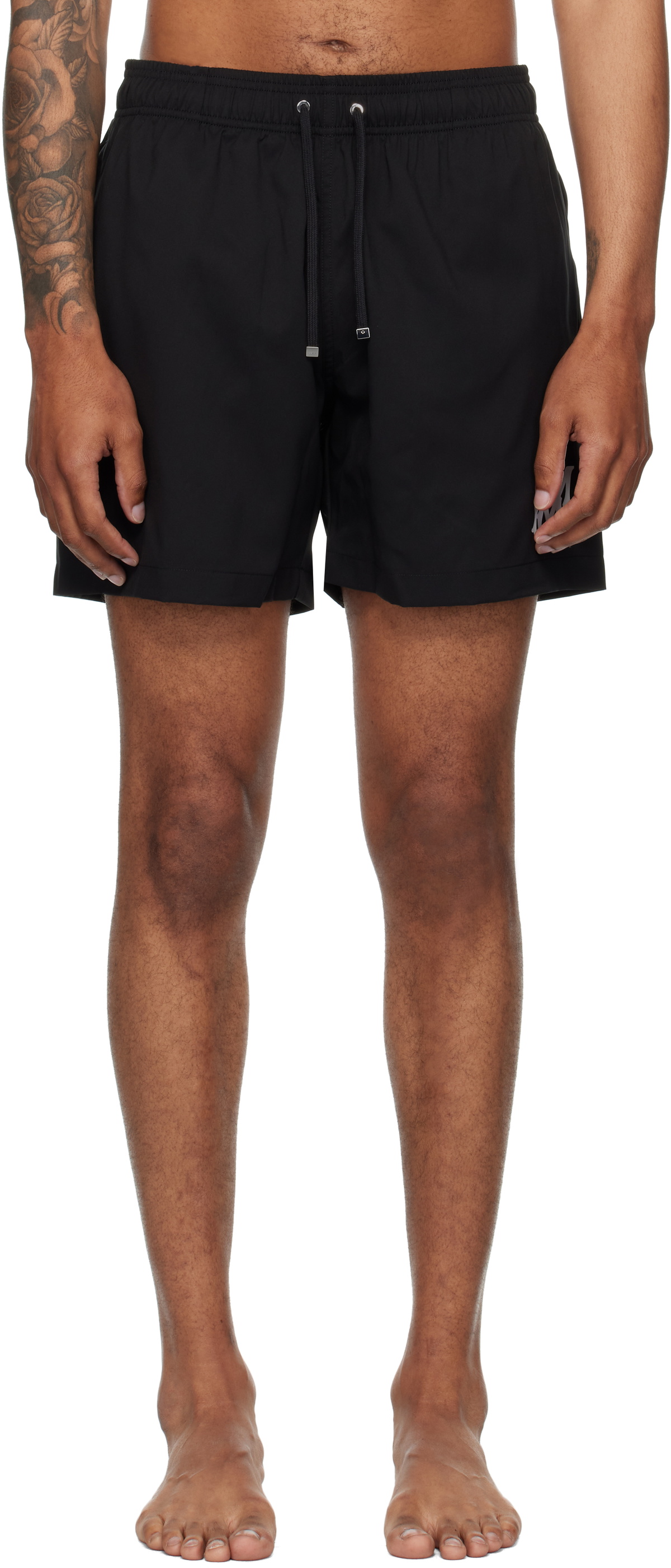 AMIRI Black Core Logo Swim Shorts Amiri