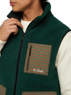 MC2 Saint Barth Man Teddy Vest Wanaka With Pied De Poul Print