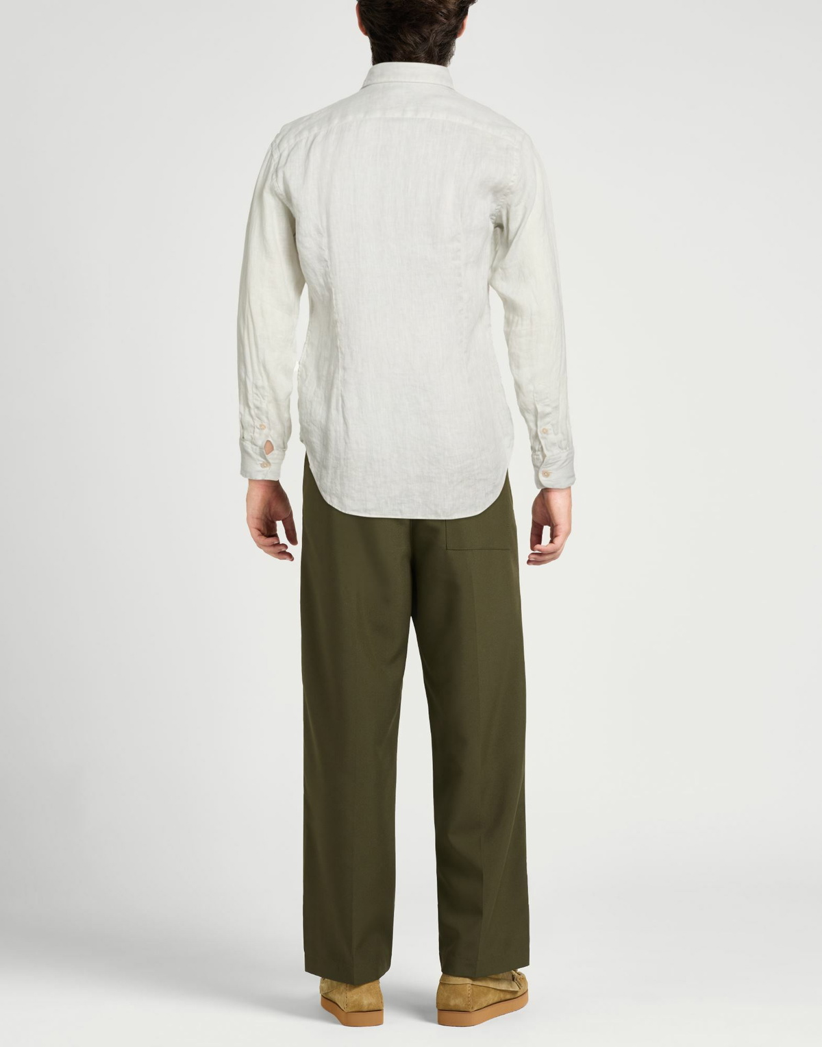 Eleventy Mens Shirt Light in Grey