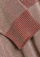 Missoni Belted Lamé-knit Cardigan Rose