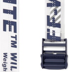 Off-White - 3.5cm Navy Industrial PVC Belt - Men - Navy