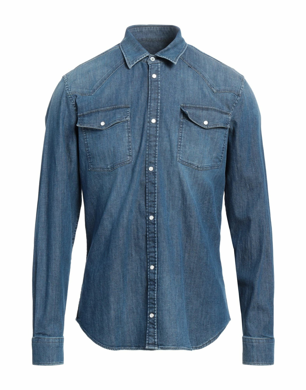 Dondup Mens Denim shirt in Blue