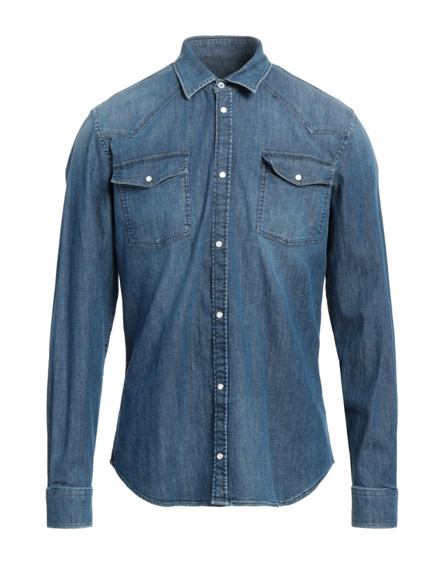 Photo: Dondup Mens Denim shirt in Blue