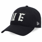 Uniform Experiment Men's New Era 9Thirty Old School Cap in Black 