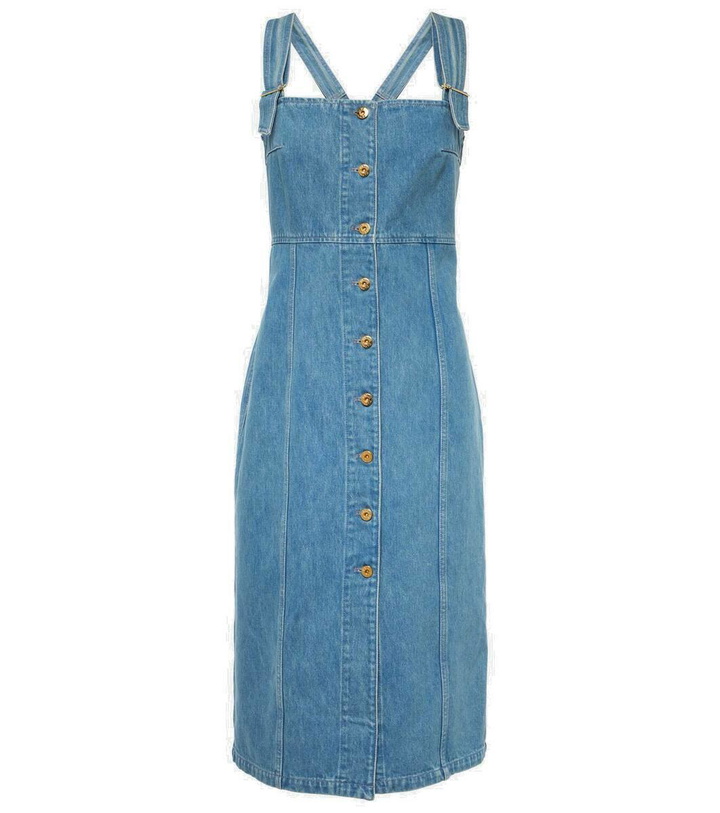 Photo: Patou Denim midi dress