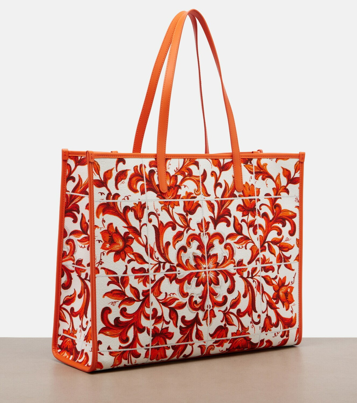 Dolce&Gabbana Shopping Large printed canvas shopper