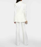 Galvan Bridal Sculpted satin blazer