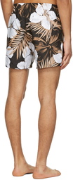 Boss Black Polyester Swim Shorts