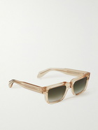 Cutler and Gross - Sand Crystal D-Frame Acetate Sunglasses