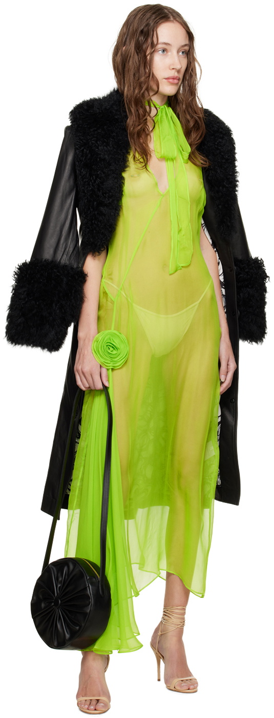 Saks Potts Green Janice Maxi Dress Saks Potts