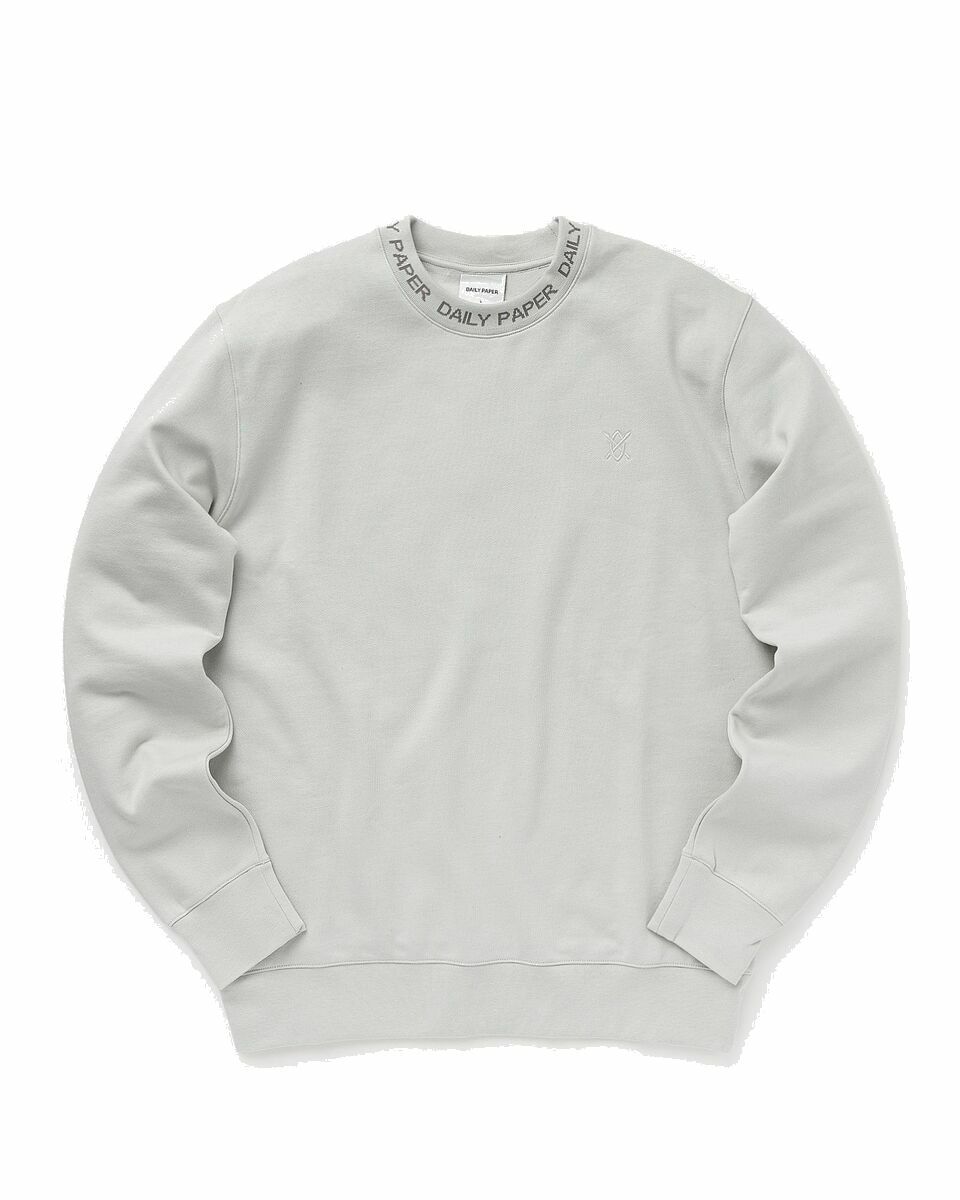 Photo: Daily Paper Erib Sweater Grey - Mens - Sweatshirts