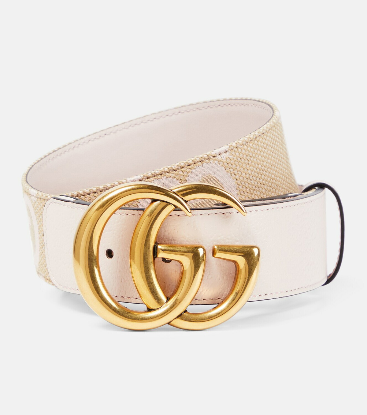 Gucci - GG Marmont Jumbo GG canvas belt Gucci