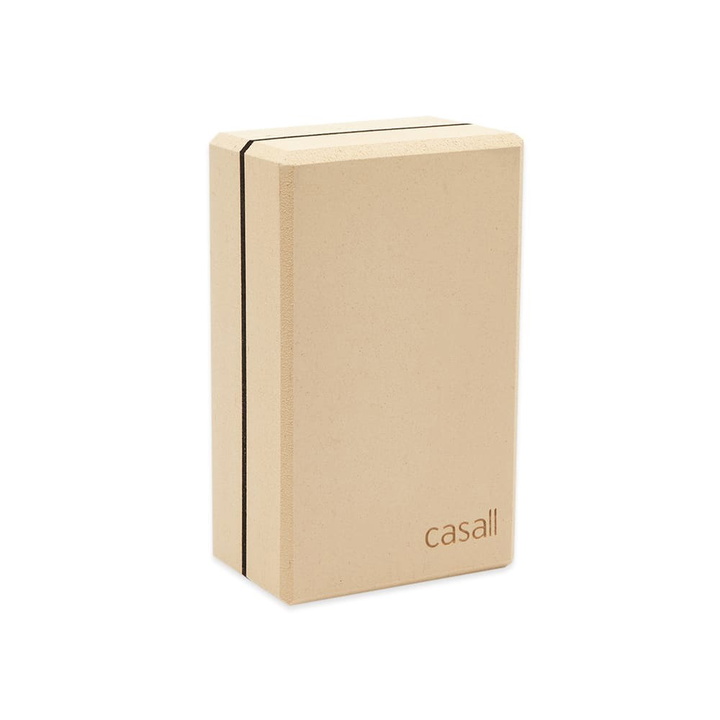 Photo: Casall Women's Bamboo Yoga Block in Natural