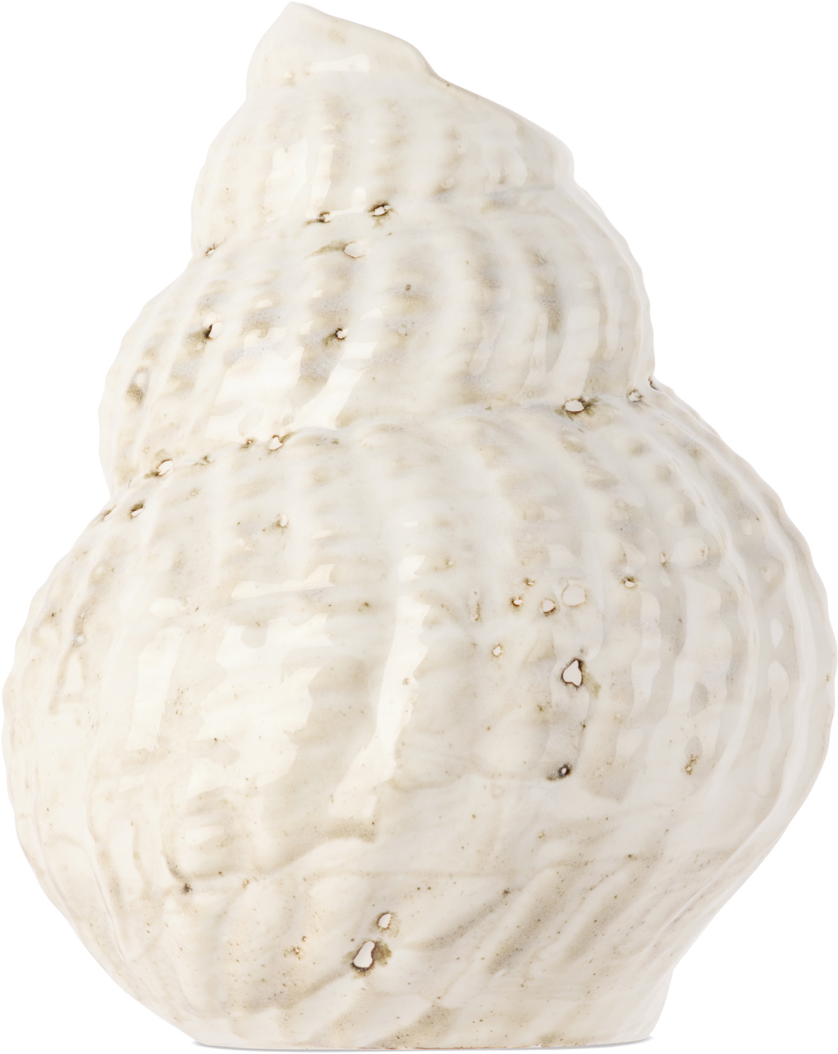 Christina Iversen Studio Off-White Shell Vase