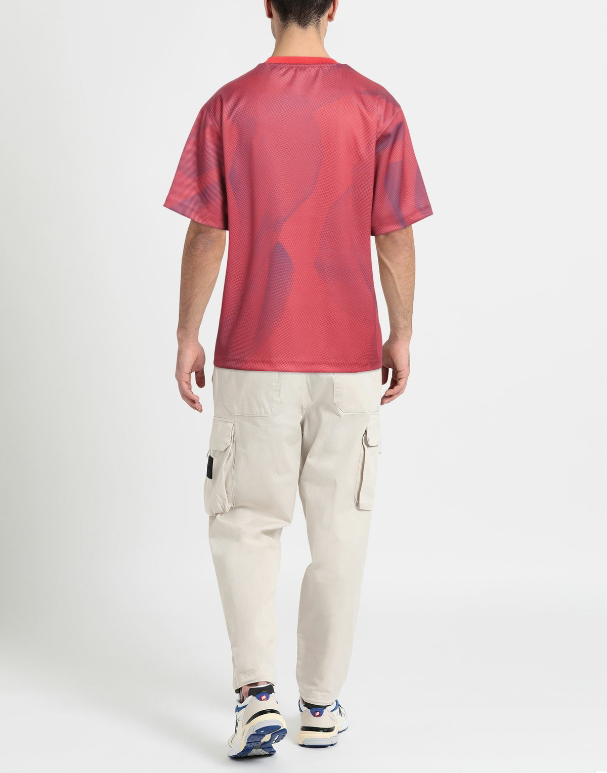 Burberry Mens T-shirt in Red
