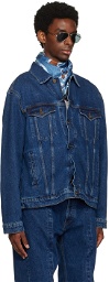 Y/Project Blue Classic Wire Denim Jacket