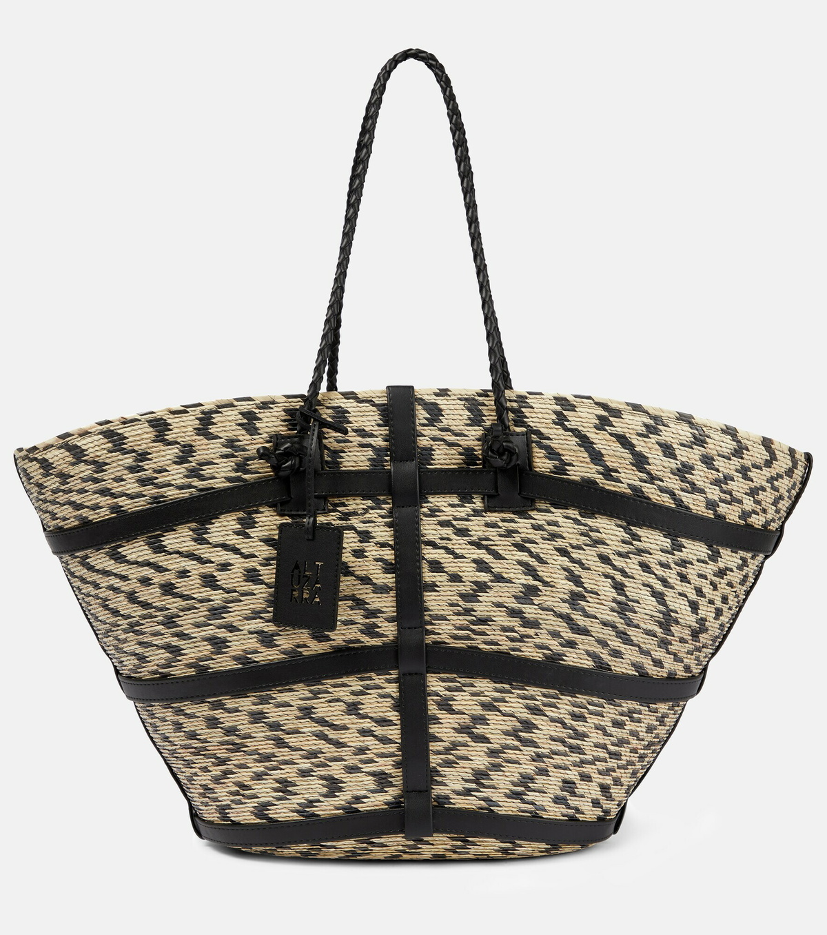 Altuzarra - Watermill Large raffia tote Altuzarra