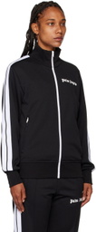 Palm Angels Black Classic Track Jacket