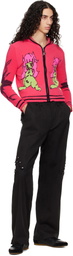 Chopova Lowena Pink 'My Name Is Tiny' Hoodie