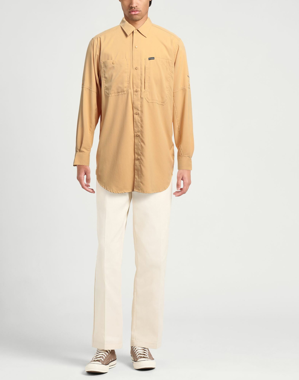 Columbia Mens Shirt Mustard
