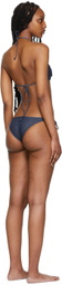 Gimaguas Blue SSENSE Exclusive Topanga Bikini
