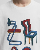 By Parra Unreasonable chairs t-shirt White Mens Shortsleefe