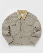 Thisisneverthat Sherpa Lined Corduroy Trucker Jacket Grey Mens Denim Jacket