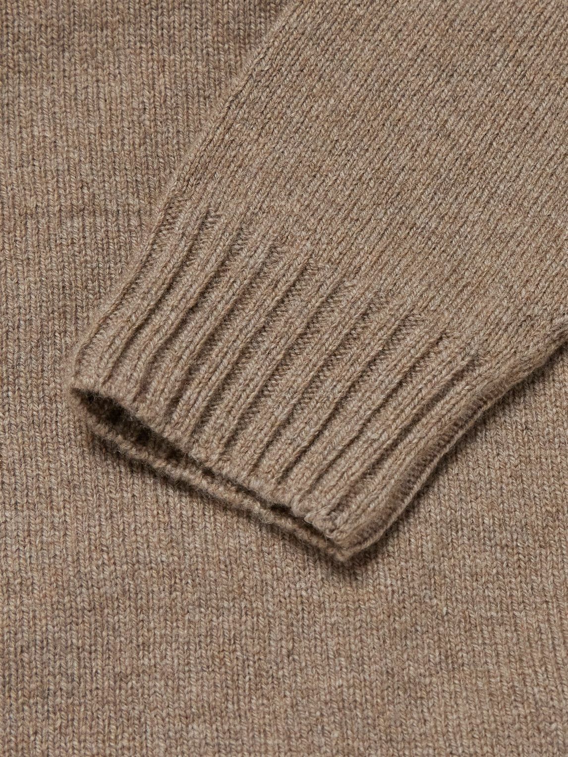 John Smedley - Rockford Shawl-Collar Recycled-Cashmere and Merino Wool-Blend Cardigan - Brown
