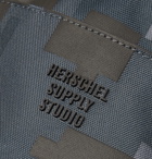 Herschel Supply Co - Cruz Camouflage-Print Sailcloth Messenger Bag - Blue