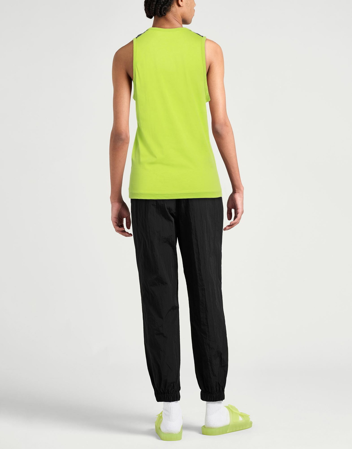 Ea7 Mens Tank top Lime in Green