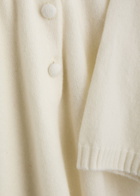 Aexae Cashmere Polo Jumper Off White