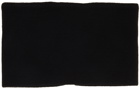 JW Anderson Black Knit Neckband Scarf