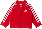 adidas Kids Baby Red Adicolor SST Tracksuit