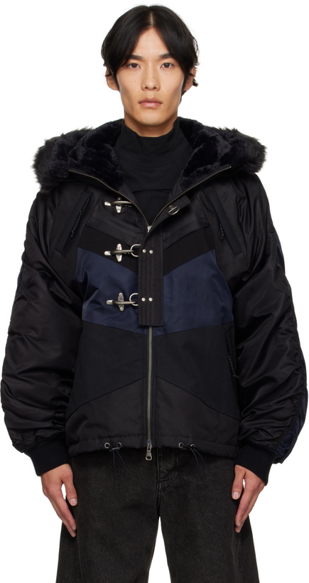 Photo: Andersson Bell Black Norwegian N2B Jacket