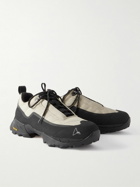 ROA - Katharina Rubber and Suede-Trimmed Nylon-Mesh Hiking Sneakers - Neutrals