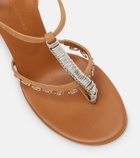 Christopher Esber Ludo embellished suede sandals