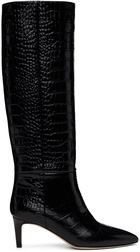 Paris Texas Black Stiletto 60 Tall Boots