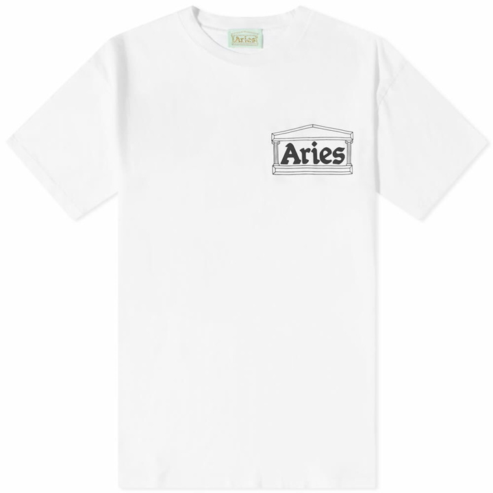 Photo: Aries Men's I'm With T-Shirt in White