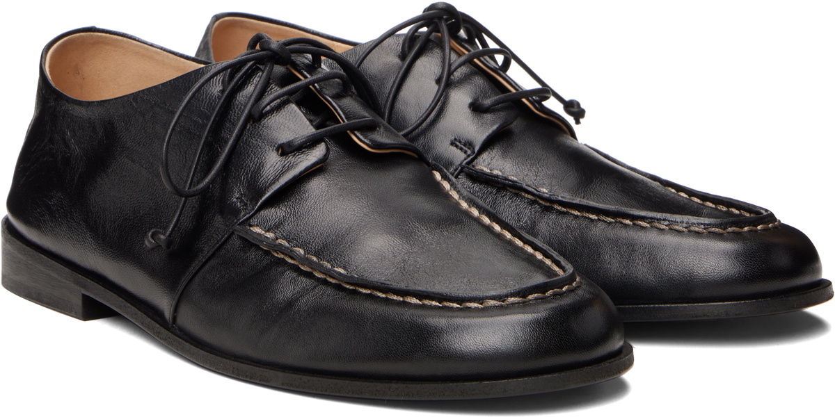 Marsèll Black Mocasso Derbys