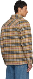 Burberry Beige Check Insulated Jacket