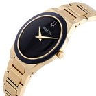Bulova Millennia Quartz Black Dial Mens Watch 97A183