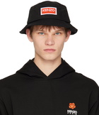 Kenzo Black Kenzo Paris Sun Bucket Hat