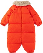 TINYCOTTONS Baby Red Padded Snowsuit