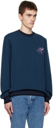 PS by Paul Smith Navy Flower Sweatshirt