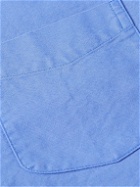 Alex Mill - Button-Down Collar Overdyed Cotton Oxford Shirt - Blue