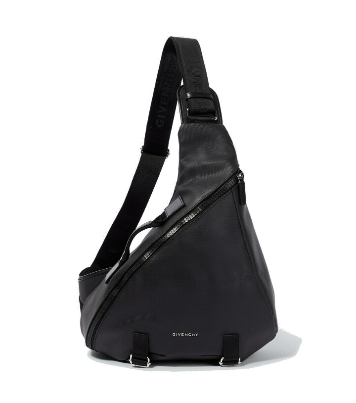 Photo: Givenchy - G-Zip Triangle Medium crossbody bag