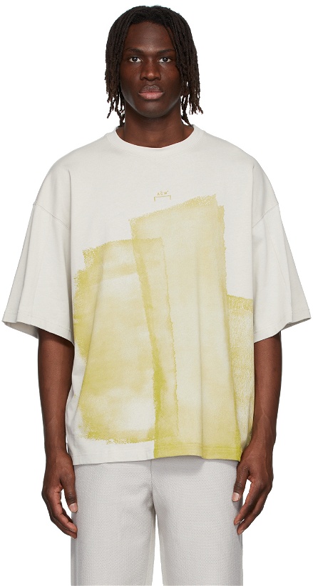 Photo: A-COLD-WALL* Beige Collage T-Shirt
