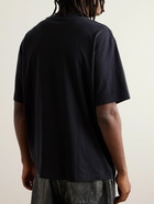 Acne Studios - Exford Printed Cotton-Jersey T-Shirt - Black